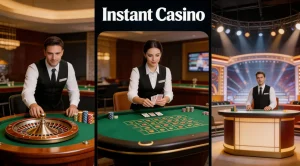 Instant Casino en Direct : Roulette, Blackjack et Game Shows avec croupiers